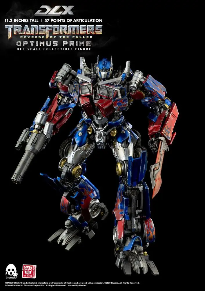 Transformers: Revenge of the Fallen DLX akční figurka 1/6 Optimus Prime 28 cm fotografii produktu