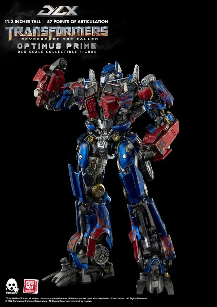 Transformers: Revenge of the Fallen DLX akční figurka 1/6 Optimus Prime 28 cm fotografii produktu