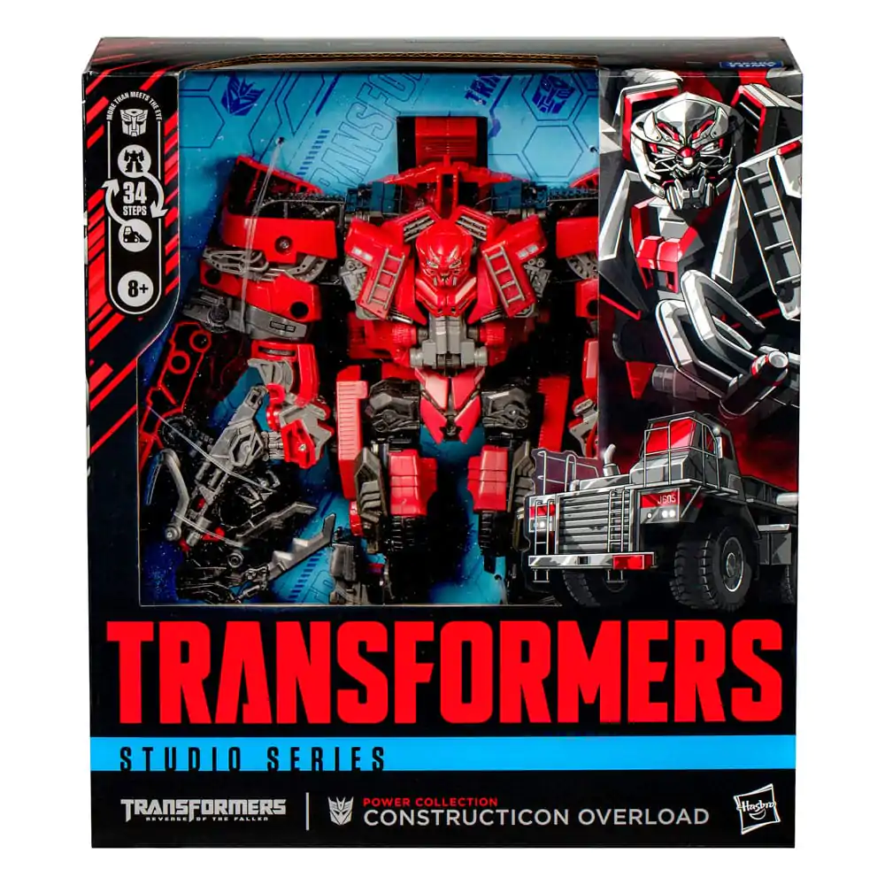 Transformers: Revenge of the Fallen Studio Series Leader Class akční figurka Power Collection Constructicon Overload 22 cm fotografii produktu