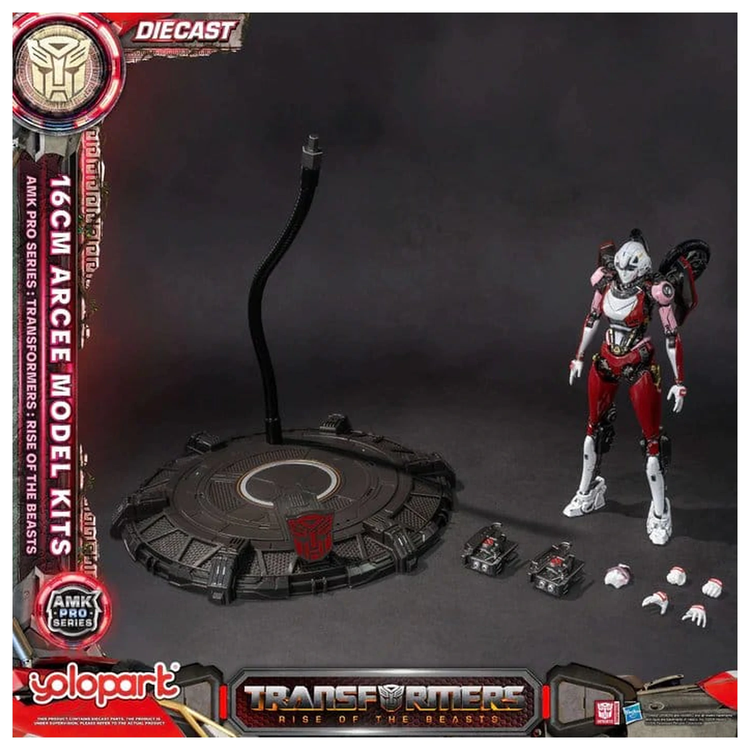 Transformers: Rise of the Beasts AMK Pro Series Model Kit Arcee 15 cm fotografii produktu