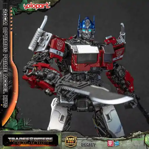 Transformers: Rise of the Beasts AMK Pro Series Plastiková Modelová Sada Optimus Prime (Oversea Version) 20 cm fotografii produktu