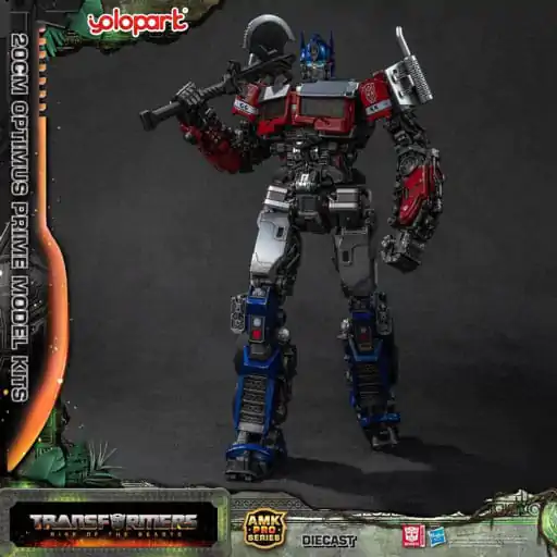 Transformers: Rise of the Beasts AMK Pro Series Plastiková Modelová Sada Optimus Prime (Oversea Version) 20 cm fotografii produktu