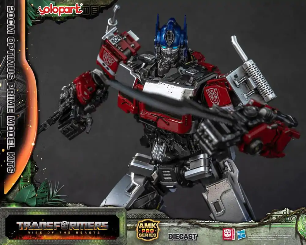 Transformers: Rise of the Beasts AMK Pro Series Plastiková Modelová Sada Optimus Prime (Oversea Version) 20 cm fotografii produktu