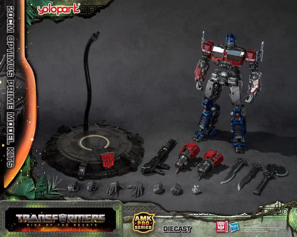 Transformers: Rise of the Beasts AMK Pro Series Plastiková Modelová Sada Optimus Prime (Oversea Version) 20 cm fotografii produktu
