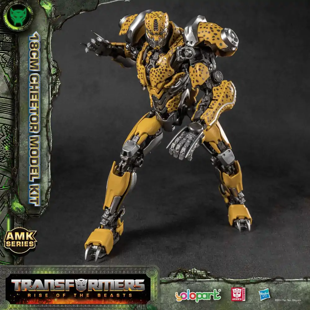 Transformers: Rise of the Beasts AMK Series Plastiková modelová stavebnice Cheetor 22 cm fotografii produktu