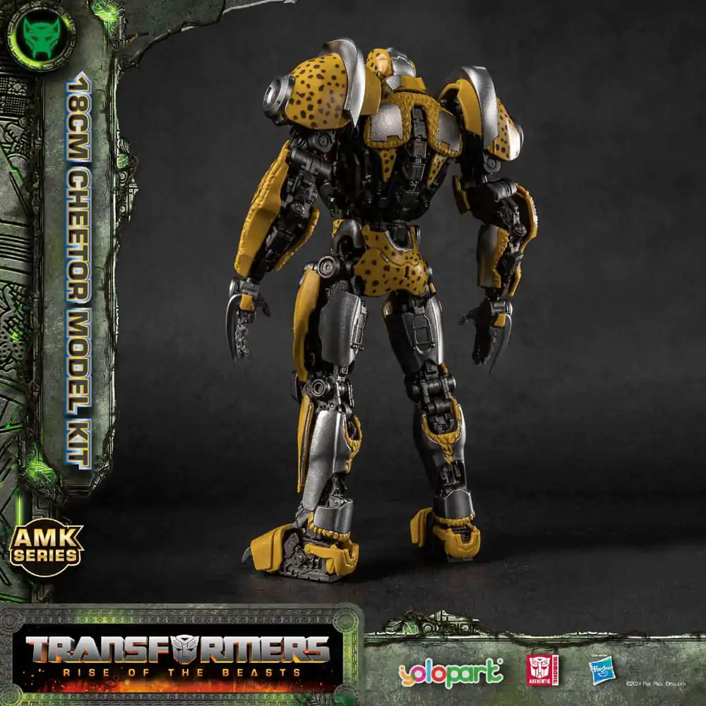 Transformers: Rise of the Beasts AMK Series Plastiková modelová stavebnice Cheetor 22 cm fotografii produktu