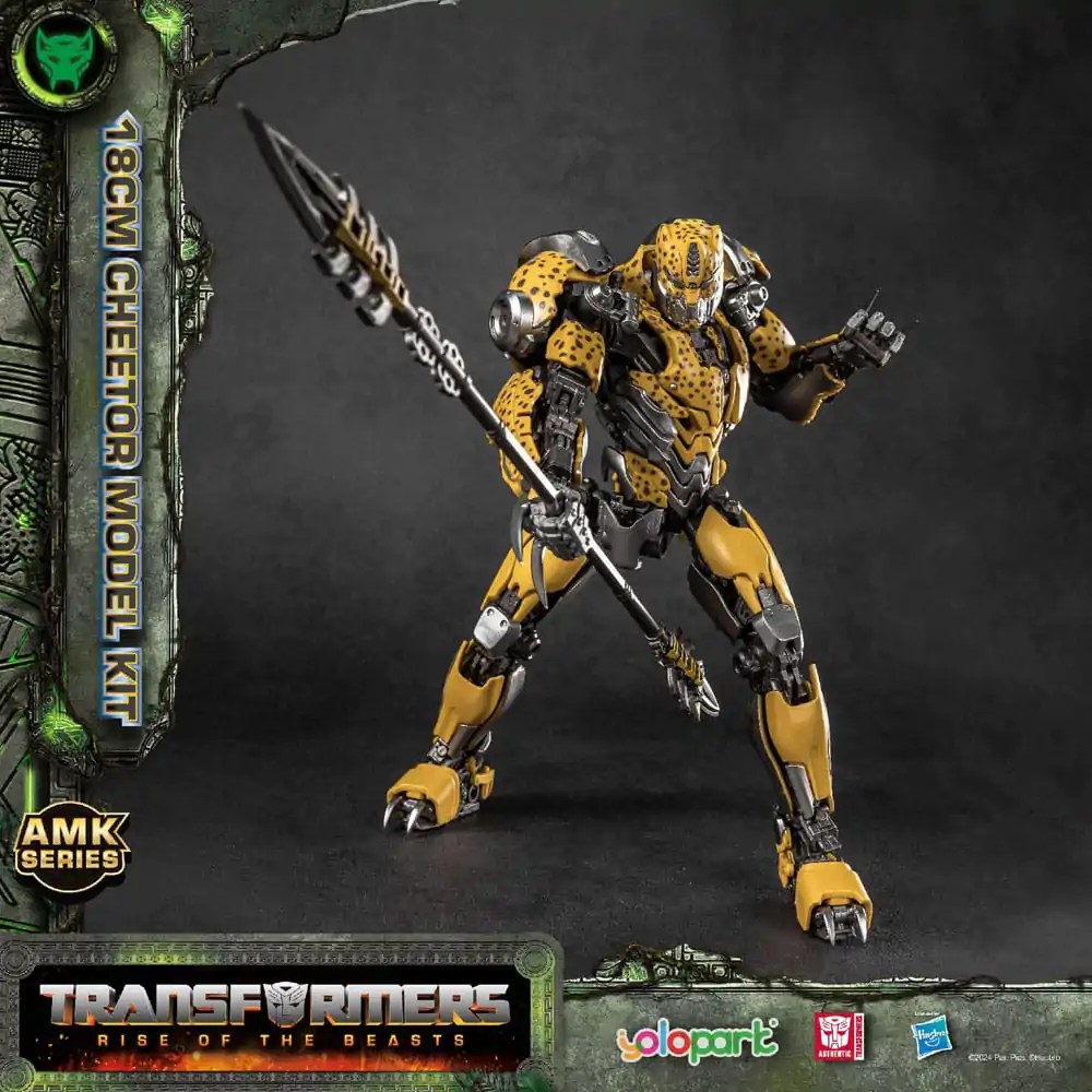 Transformers: Rise of the Beasts AMK Series Plastiková modelová stavebnice Cheetor 22 cm fotografii produktu