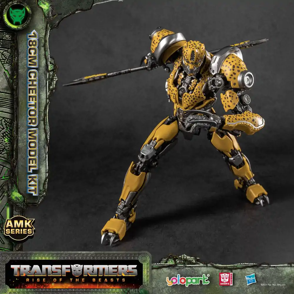 Transformers: Rise of the Beasts AMK Series Plastiková modelová stavebnice Cheetor 22 cm fotografii produktu