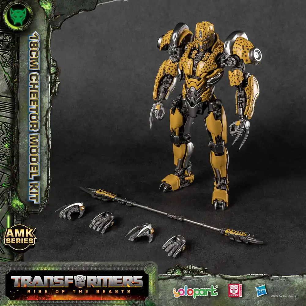 Transformers: Rise of the Beasts AMK Series Plastiková modelová stavebnice Cheetor 22 cm fotografii produktu