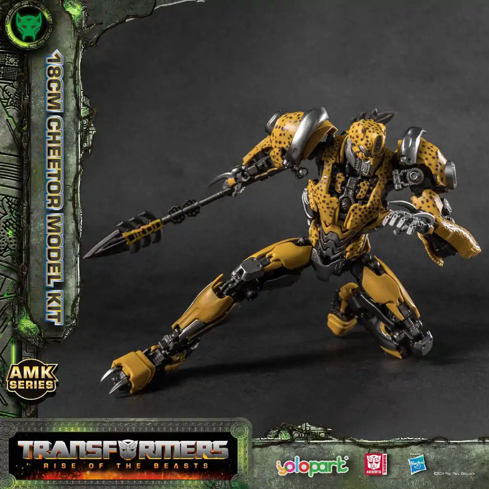 Transformers: Rise of the Beasts AMK Series Plastiková modelová stavebnice Cheetor 22 cm fotografii produktu