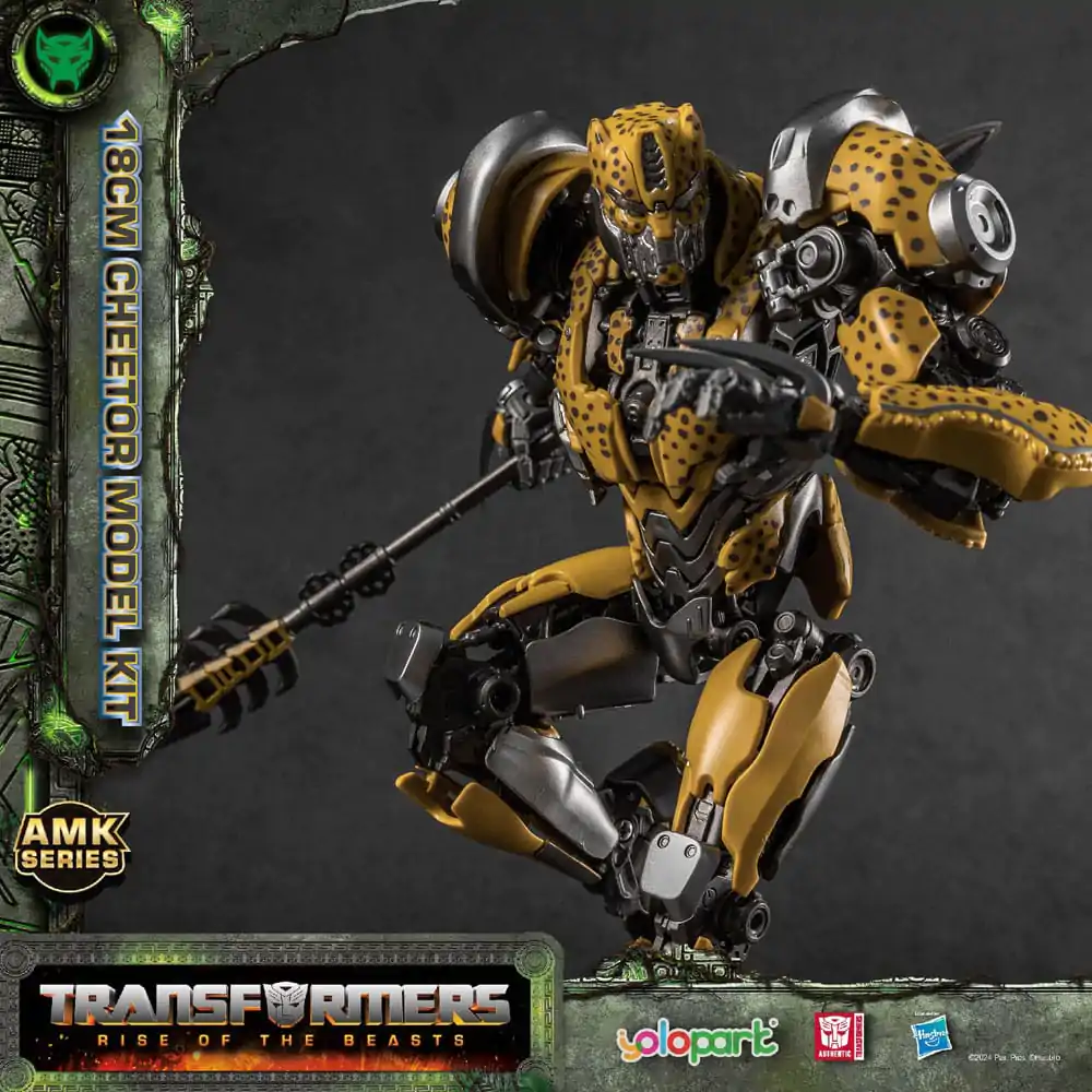 Transformers: Rise of the Beasts AMK Series Plastiková modelová stavebnice Cheetor 22 cm fotografii produktu