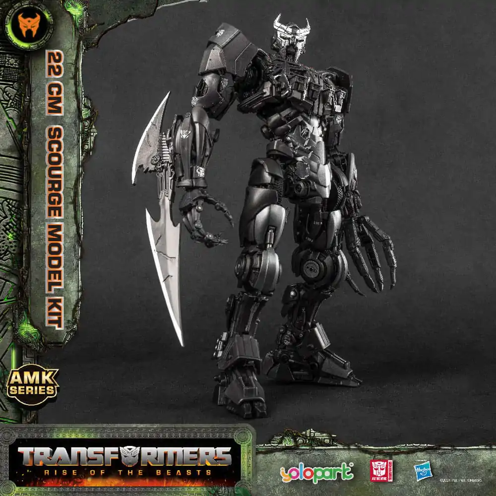 Transformers: Rise of the Beasts AMK Series Plastiková modelová stavebnice Scourge 22 cm fotografii produktu