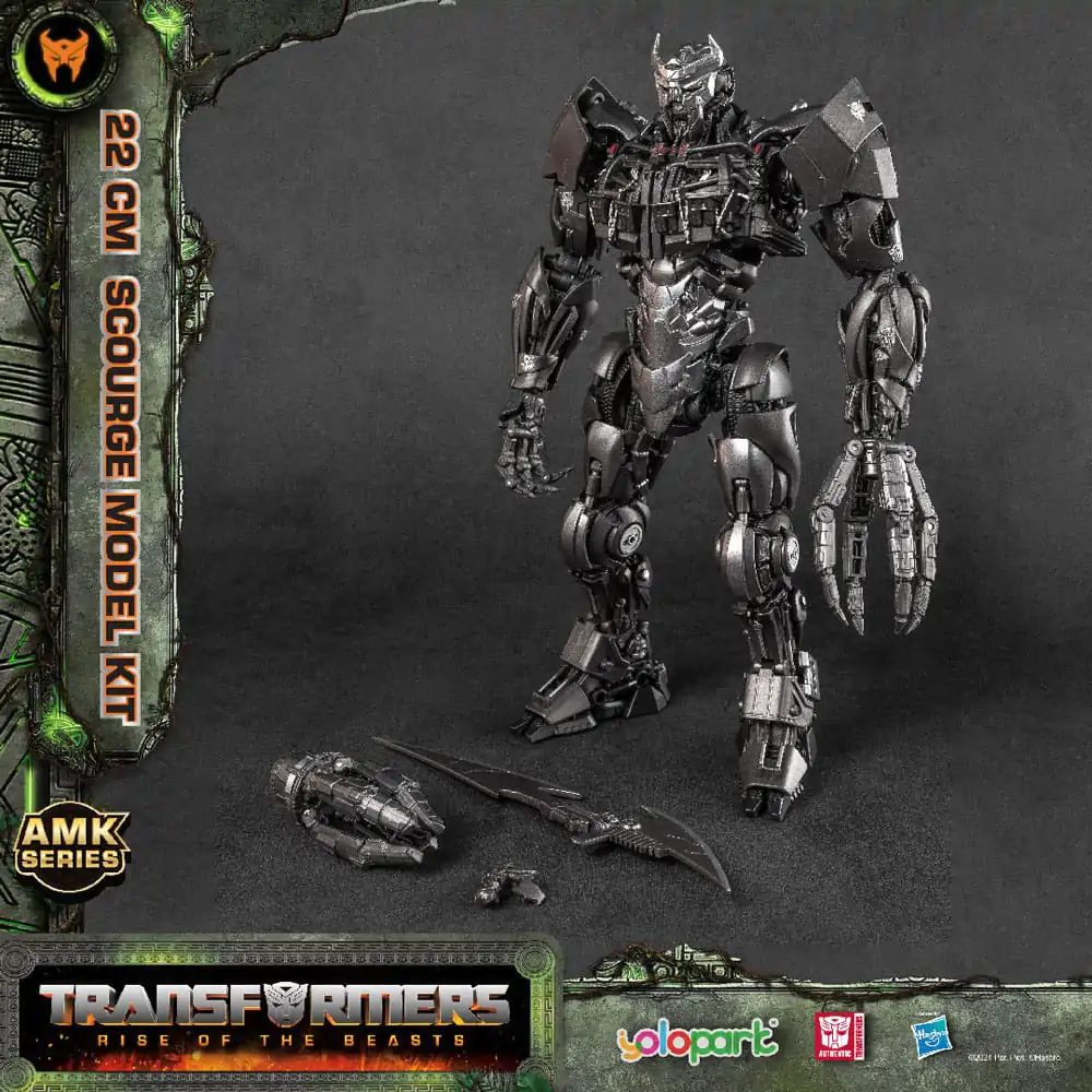 Transformers: Rise of the Beasts AMK Series Plastiková modelová stavebnice Scourge 22 cm fotografii produktu