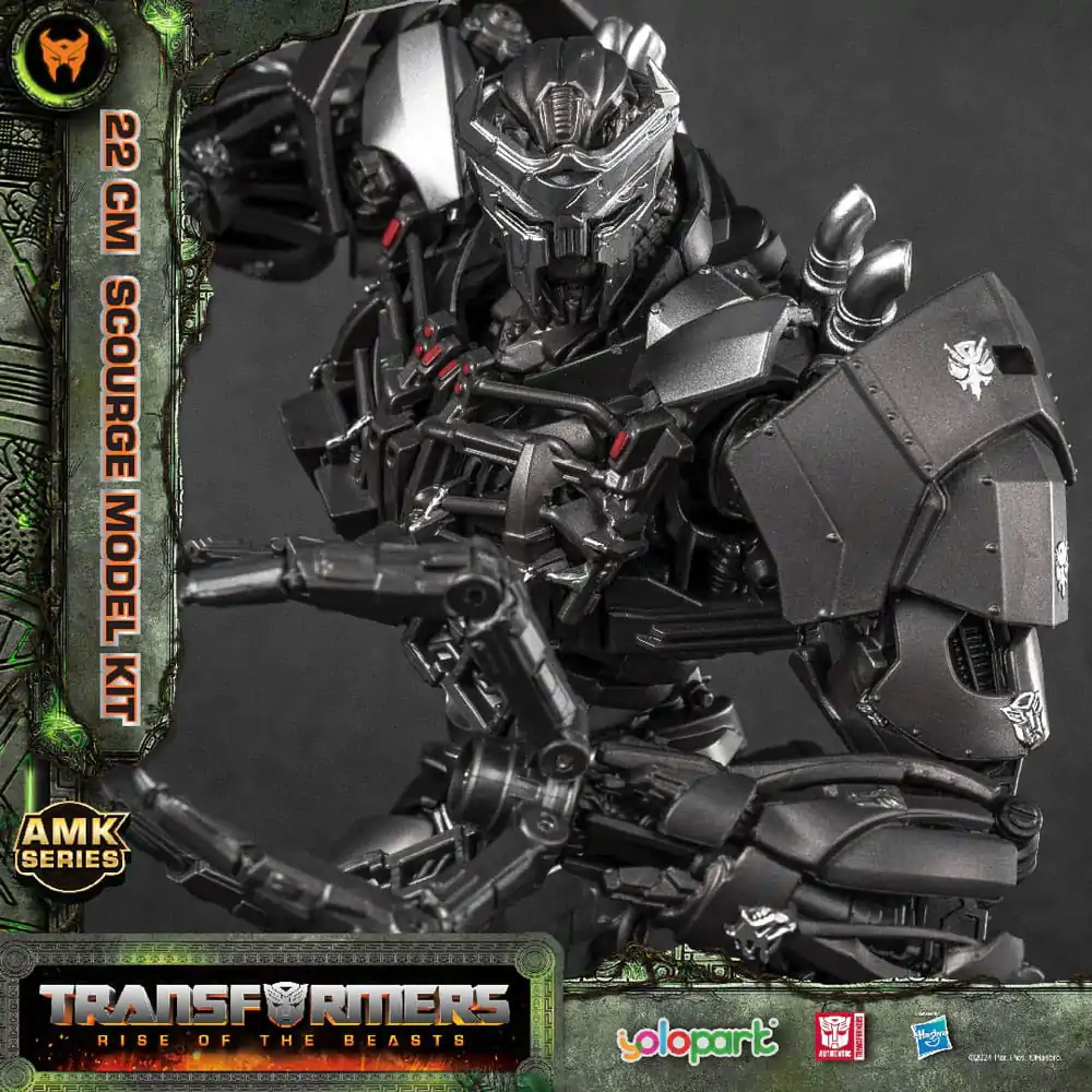 Transformers: Rise of the Beasts AMK Series Plastiková modelová stavebnice Scourge 22 cm fotografii produktu