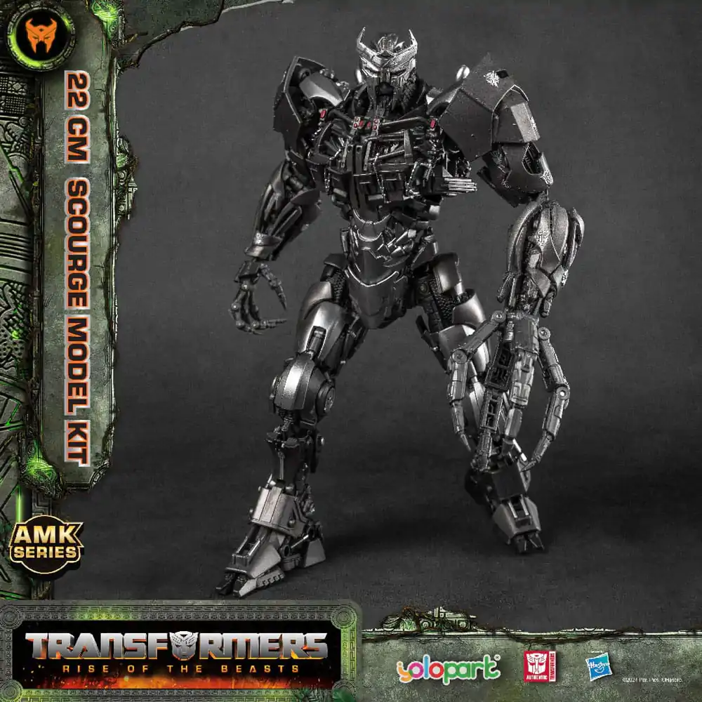 Transformers: Rise of the Beasts AMK Series Plastiková modelová stavebnice Scourge 22 cm fotografii produktu