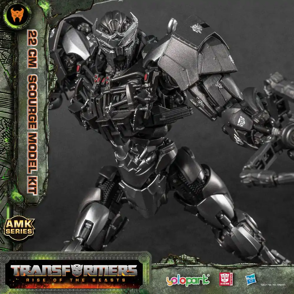 Transformers: Rise of the Beasts AMK Series Plastiková modelová stavebnice Scourge 22 cm fotografii produktu