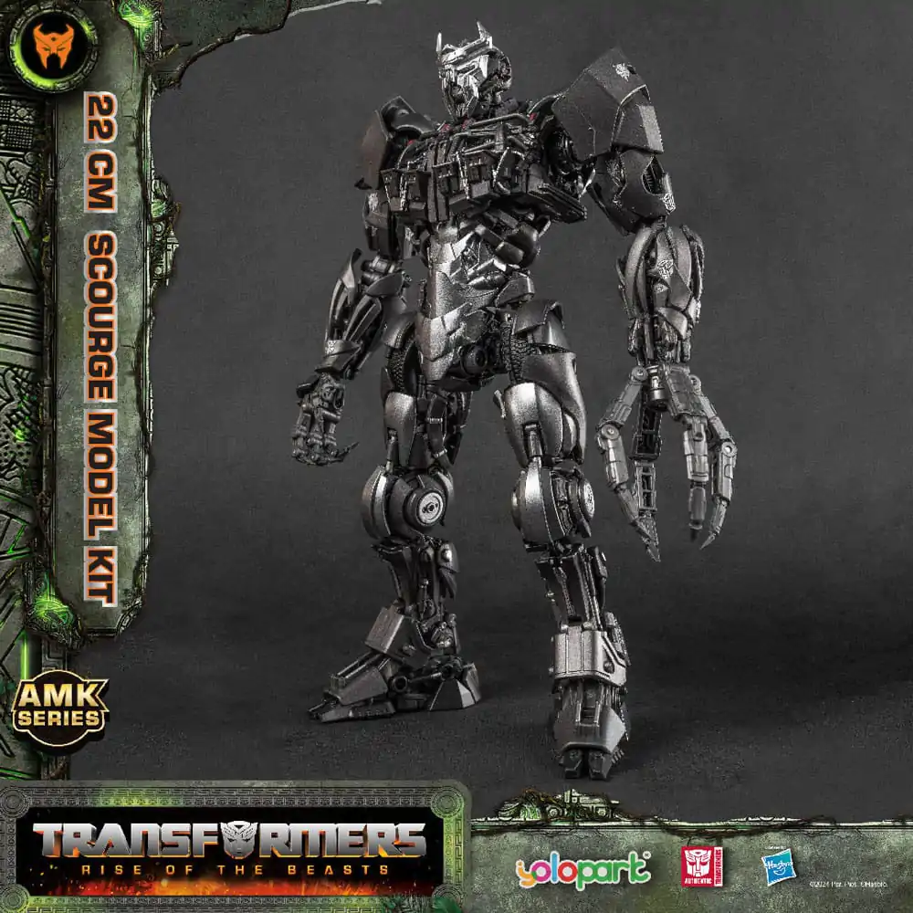 Transformers: Rise of the Beasts AMK Series Plastiková modelová stavebnice Scourge 22 cm fotografii produktu