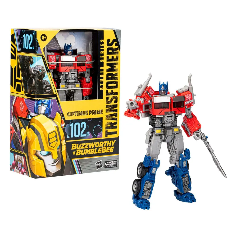 Transformers: Rise of the Beasts Buzzworthy Bumblebee Studio Series Akční figurka 102BB Optimus Prime 16 cm fotografii produktu