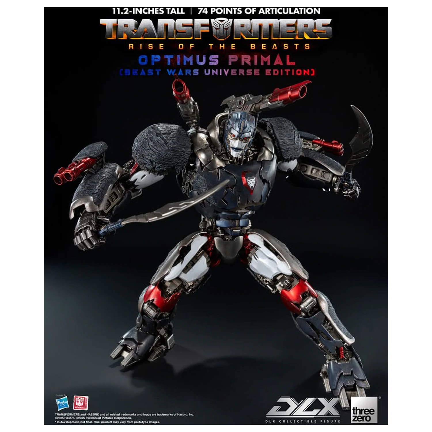 Transformers: Rise of the Beasts DLX Akční figurka Optimus Primal (Beast Wars Universe Edition) 29 cm fotografii produktu