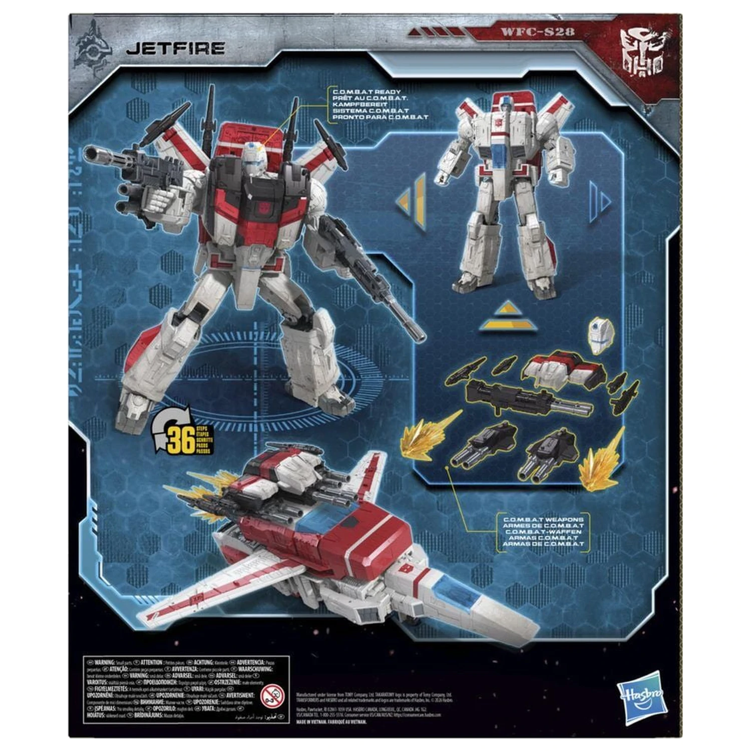 Transformers Siege War for Cybertron Jetfire figurka 28 cm fotografii produktu