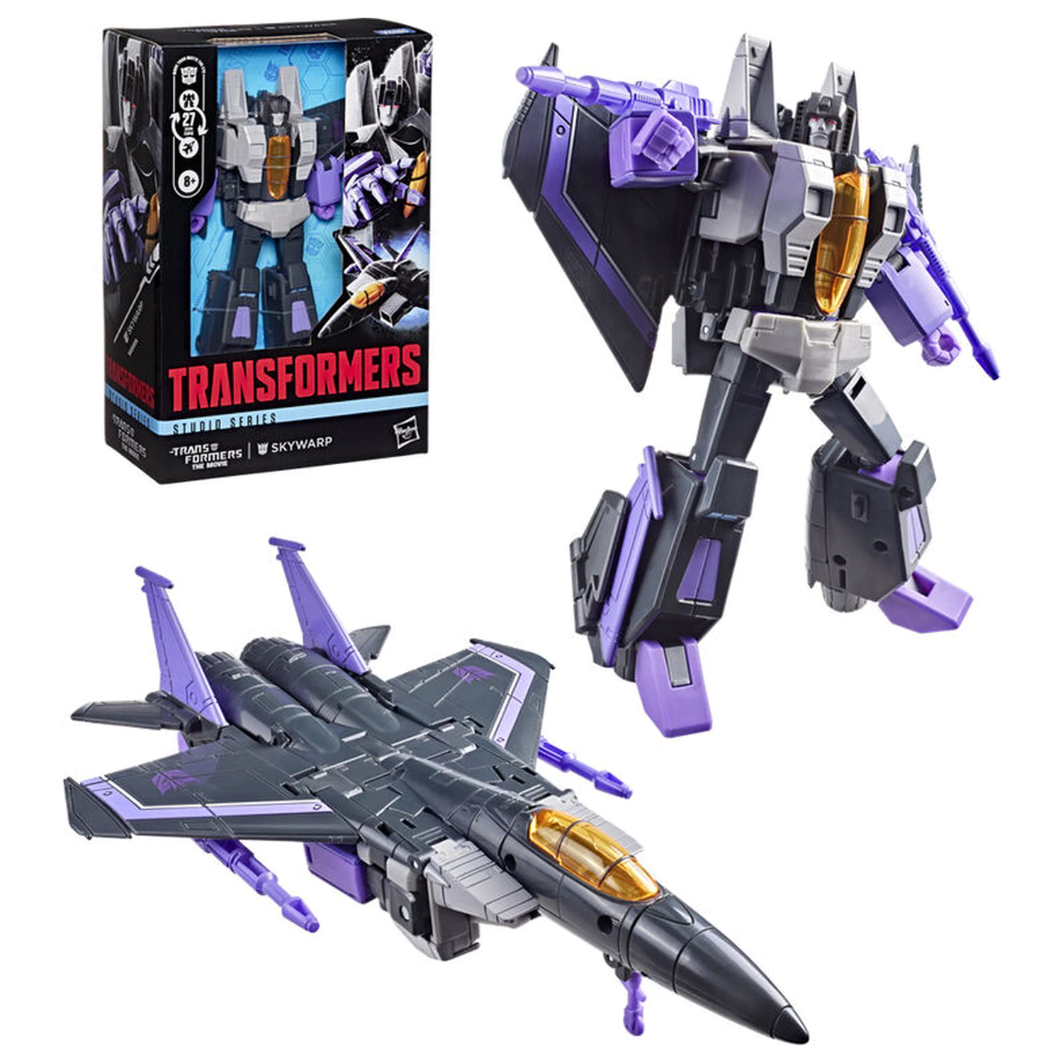 Transformers Skywarp figurka 16,5cm fotografii produktu