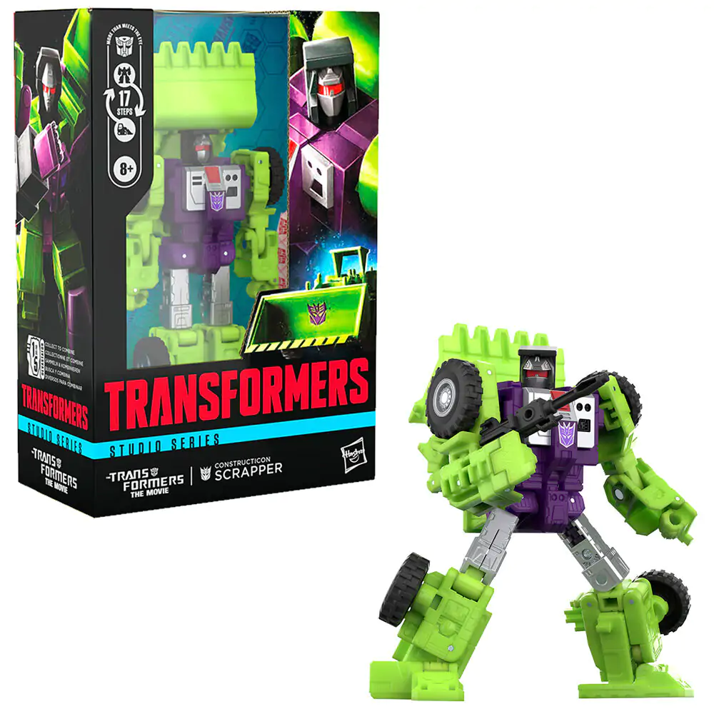 Transformers Studio Series Constructicon Scrapper figurka 16,5 cm fotografii produktu