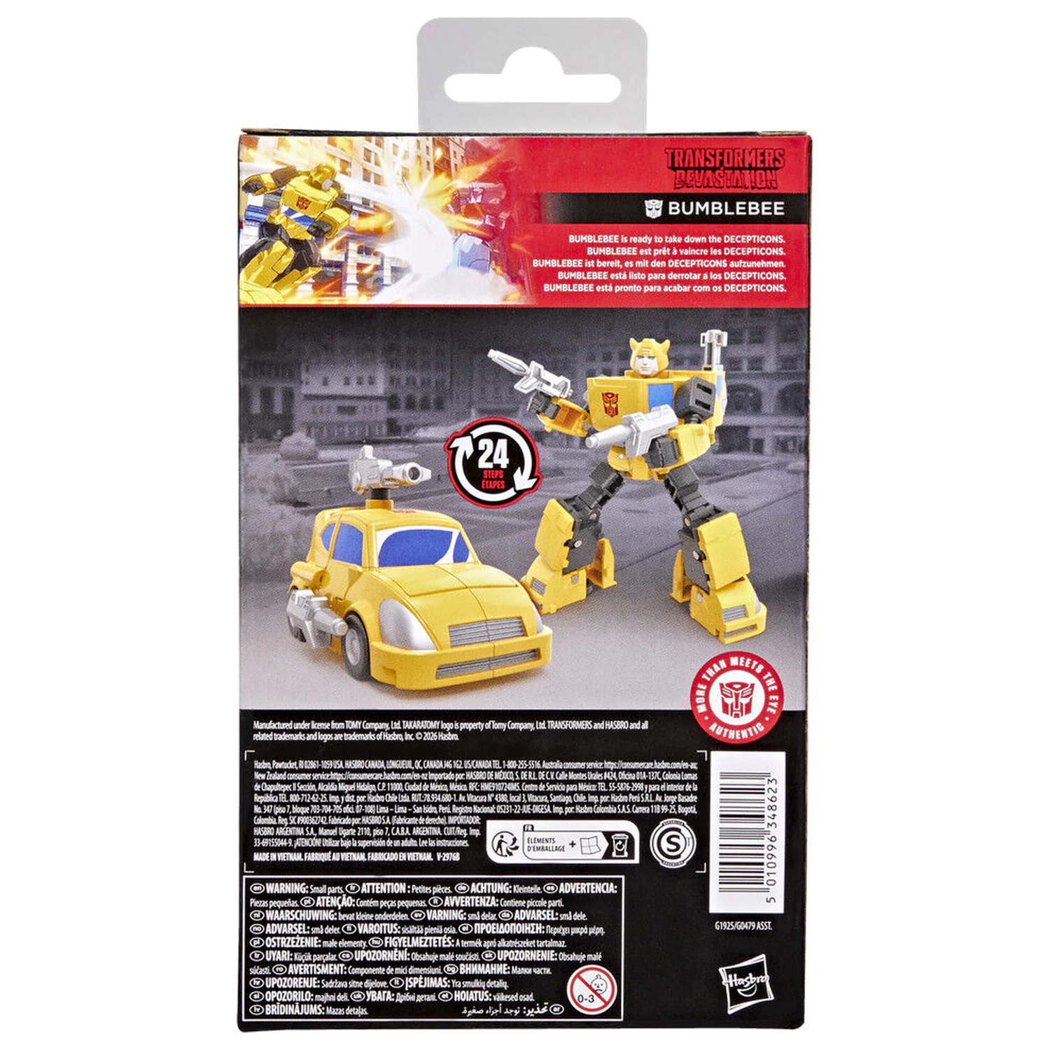 Transformers Studio Series - Transformers Devastation Deluxe Class figurka Bumblebee 10,5cm fotografii produktu