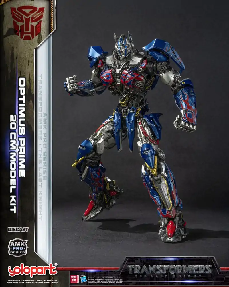 Transformers: The Last Knight AMK Pro Series Plastiková Modelářská Stavebnice Optimus Prime (Oversea Version) 20 cm fotografii produktu