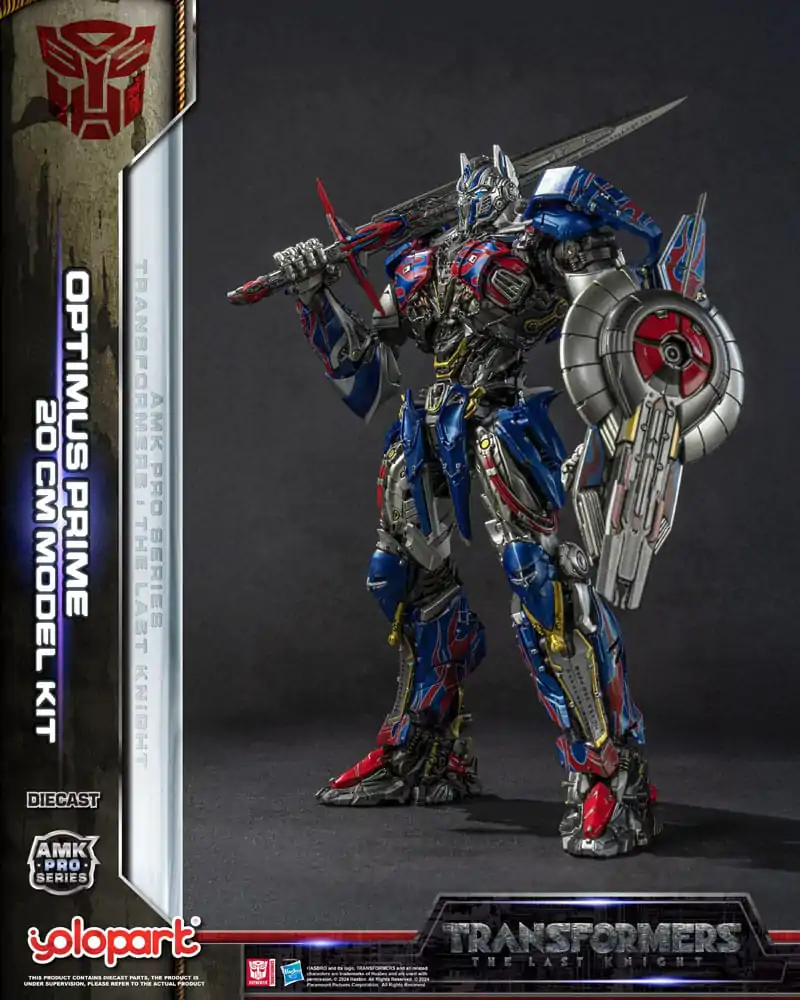 Transformers: The Last Knight AMK Pro Series Plastiková Modelářská Stavebnice Optimus Prime (Oversea Version) 20 cm fotografii produktu