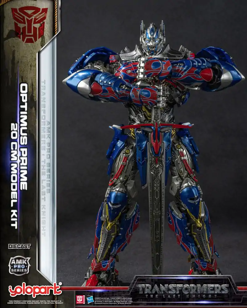 Transformers: The Last Knight AMK Pro Series Plastiková Modelářská Stavebnice Optimus Prime (Oversea Version) 20 cm fotografii produktu