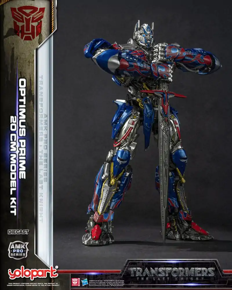 Transformers: The Last Knight AMK Pro Series Plastiková Modelářská Stavebnice Optimus Prime (Oversea Version) 20 cm fotografii produktu