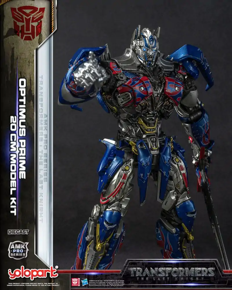 Transformers: The Last Knight AMK Pro Series Plastiková Modelářská Stavebnice Optimus Prime (Oversea Version) 20 cm fotografii produktu