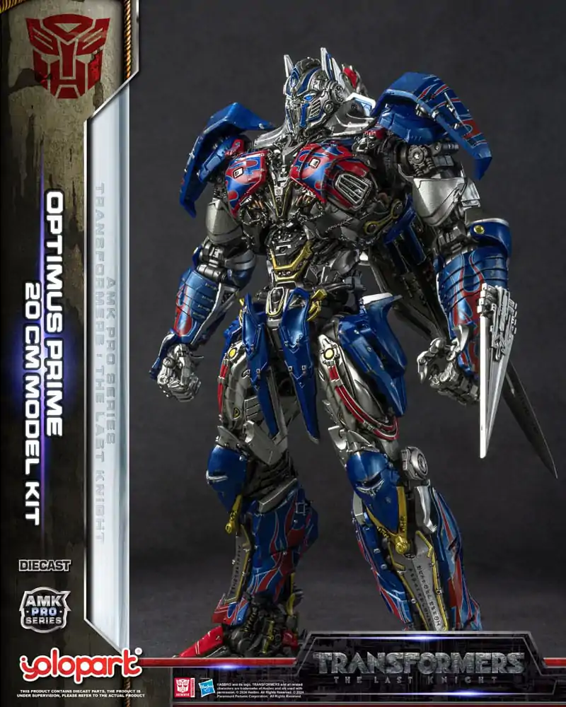 Transformers: The Last Knight AMK Pro Series Plastiková Modelářská Stavebnice Optimus Prime (Oversea Version) 20 cm fotografii produktu