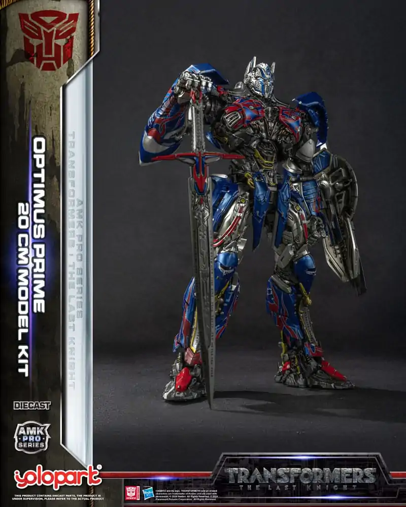 Transformers: The Last Knight AMK Pro Series Plastiková Modelářská Stavebnice Optimus Prime (Oversea Version) 20 cm fotografii produktu