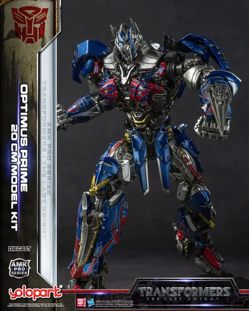 Transformers: The Last Knight AMK Pro Series Plastiková Modelářská Stavebnice Optimus Prime (Oversea Version) 20 cm fotografii produktu