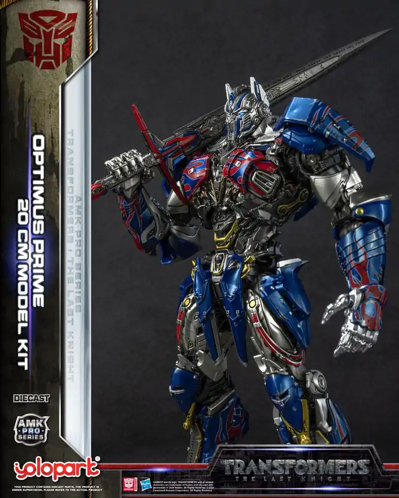 Transformers: The Last Knight AMK Pro Series Plastiková Modelářská Stavebnice Optimus Prime (Oversea Version) 20 cm fotografii produktu