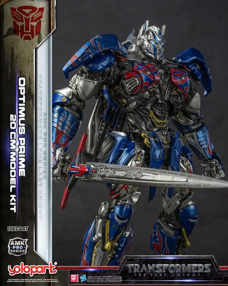 Transformers: The Last Knight AMK Pro Series Plastiková Modelářská Stavebnice Optimus Prime (Oversea Version) 20 cm fotografii produktu