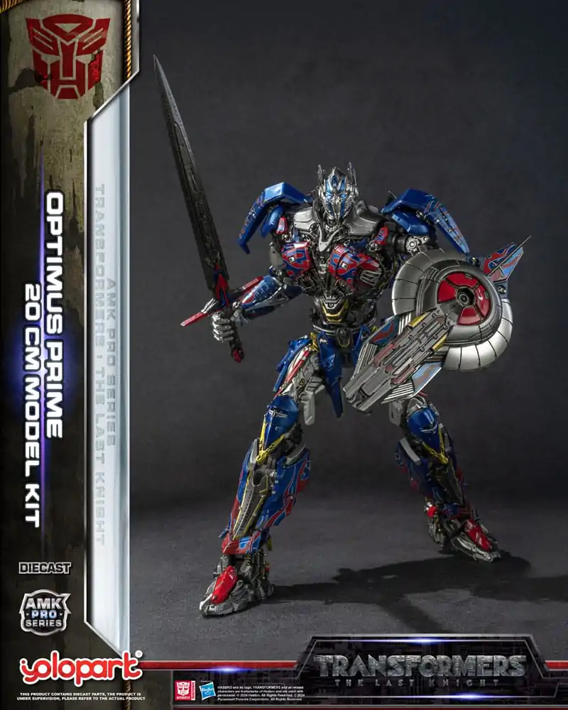 Transformers: The Last Knight AMK Pro Series Plastiková Modelářská Stavebnice Optimus Prime (Oversea Version) 20 cm fotografii produktu