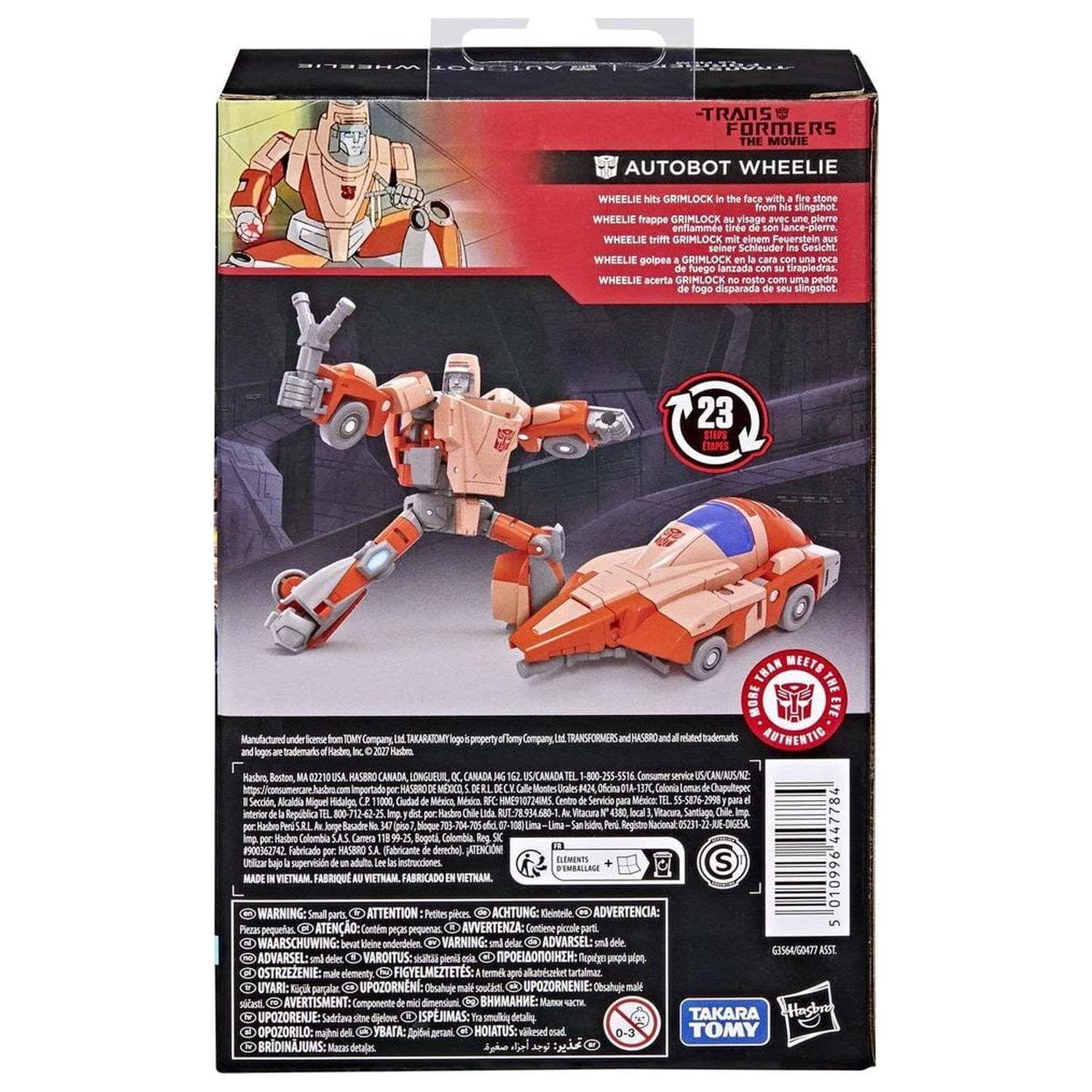 Transformers The Movie Autobot Wheelie figurka 11,4 cm fotografii produktu