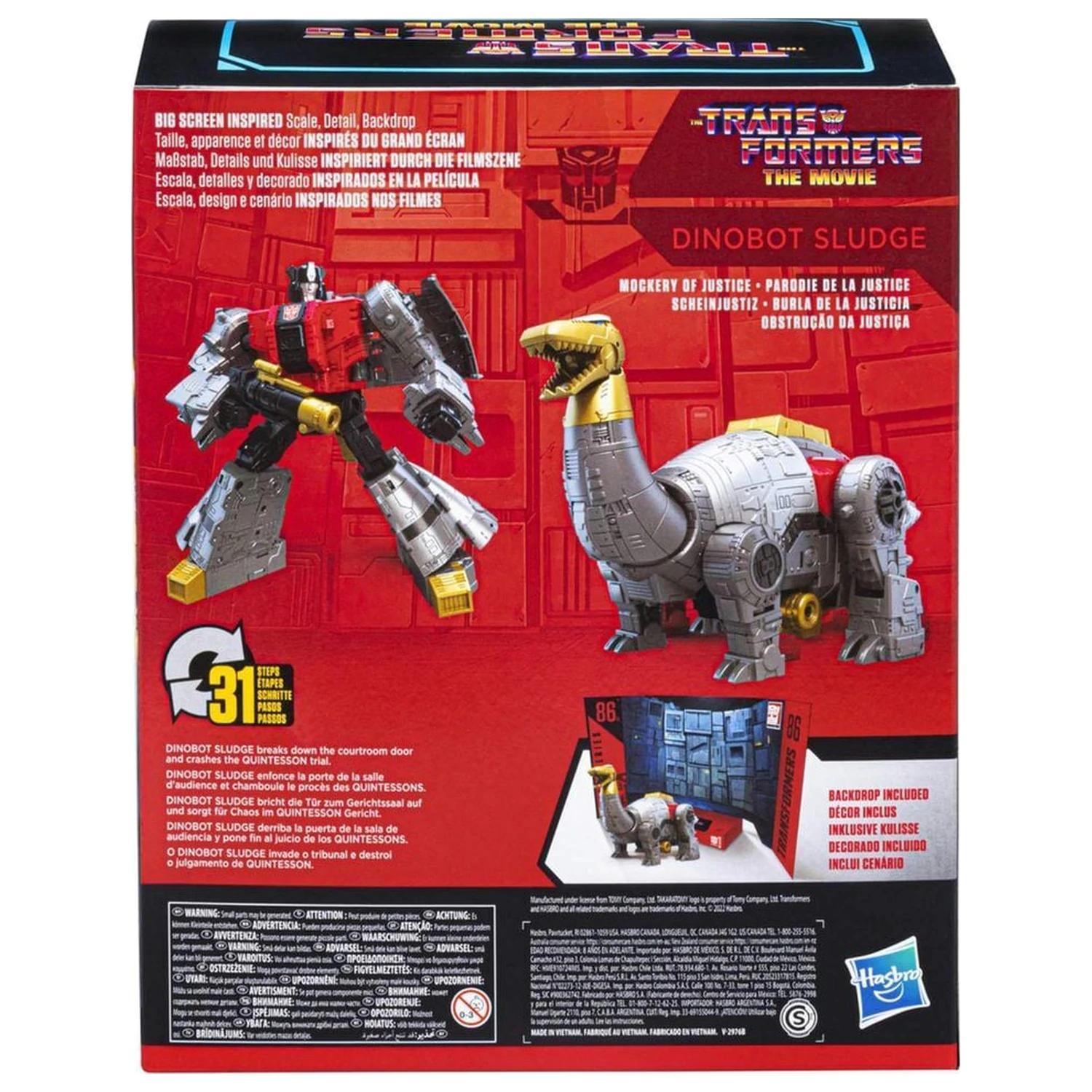 Transformers The Movie Dinobot Sludge figurka 21,5 cm fotografii produktu