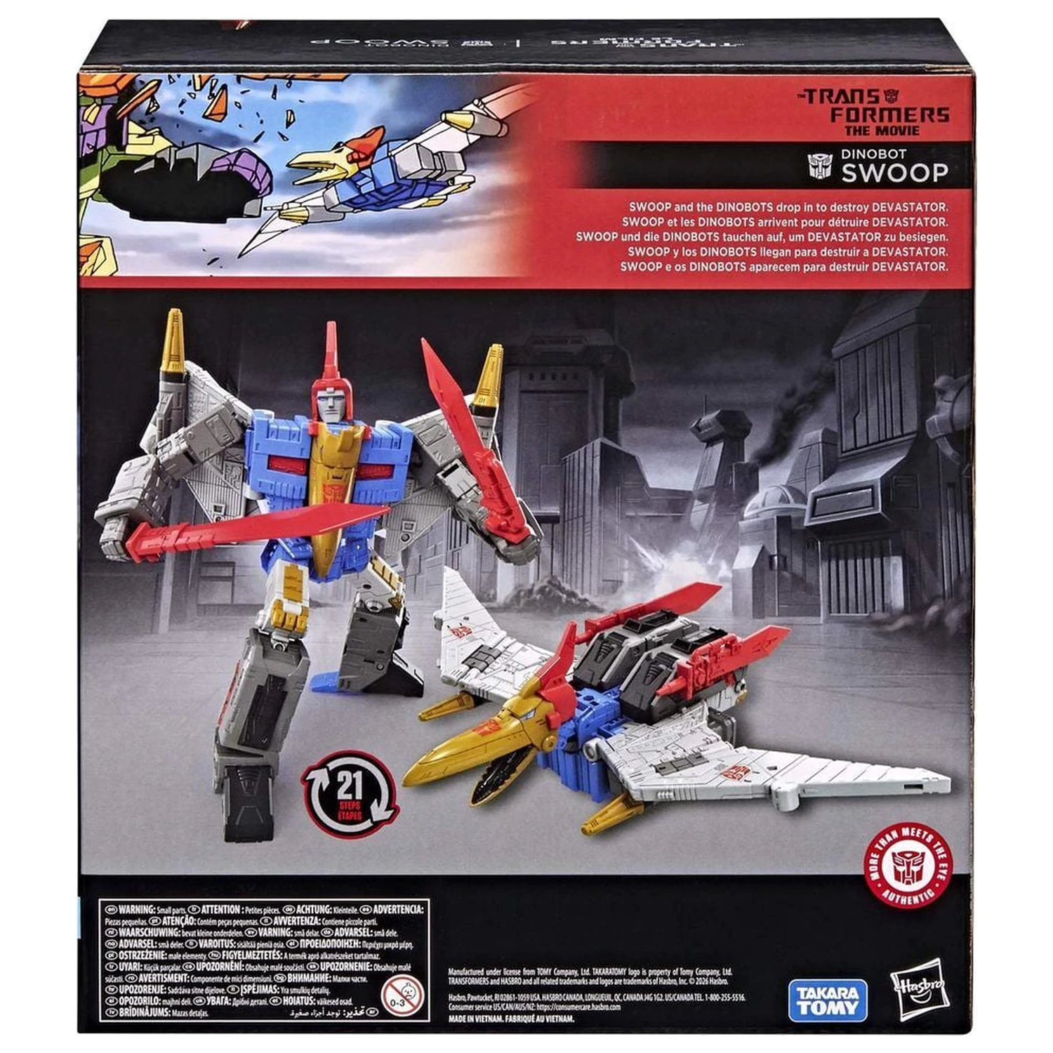 Transformers The Movie Studio Series figurka Dinobot Swoop 21 cm fotografii produktu
