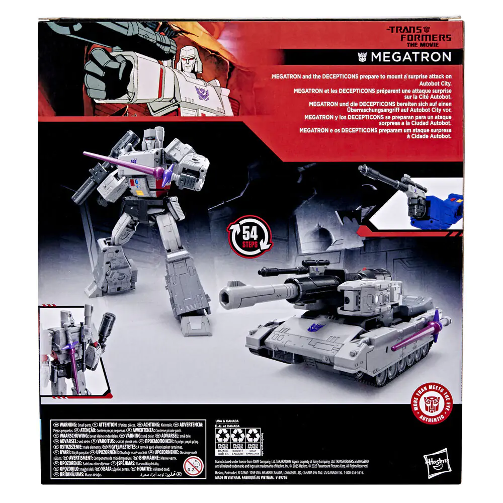 Transformers the Movie Studio Series Megatron figurka 21,5cm fotografii produktu