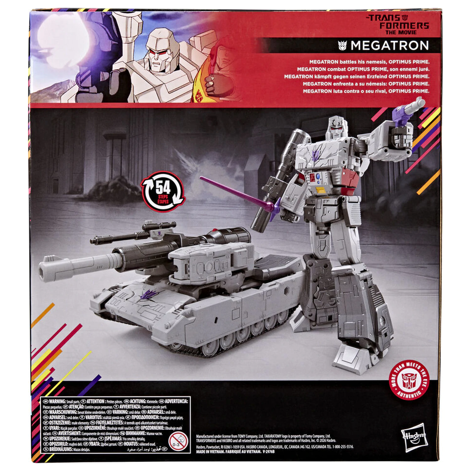 Transformers The Movie Studio Series One Shall Stand figurka Megatron 21,5cm fotografii produktu