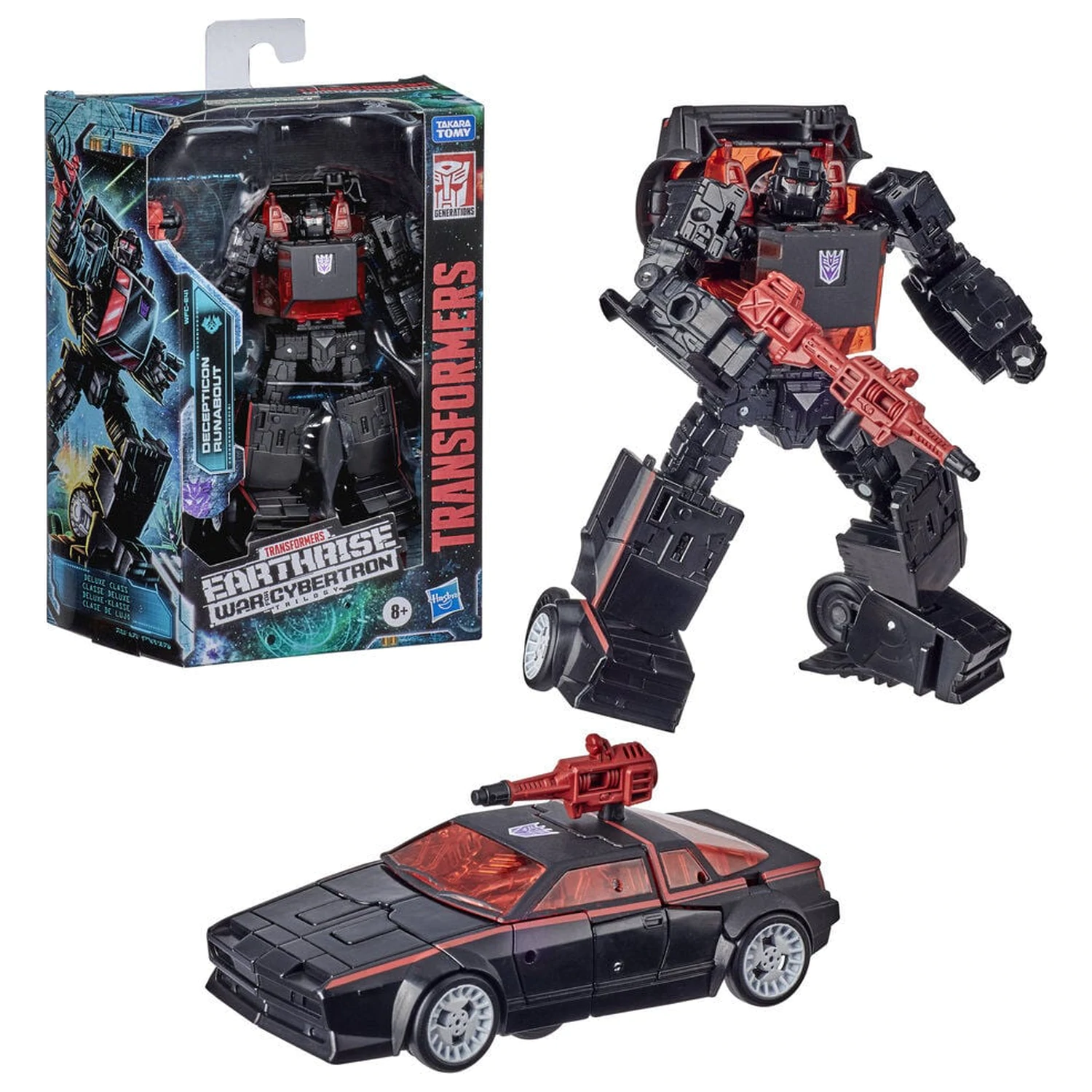 Transformers - Transformers Earthrise War For Cybertron Trilogy Decepticon Runabout figurka 14cm fotografii produktu