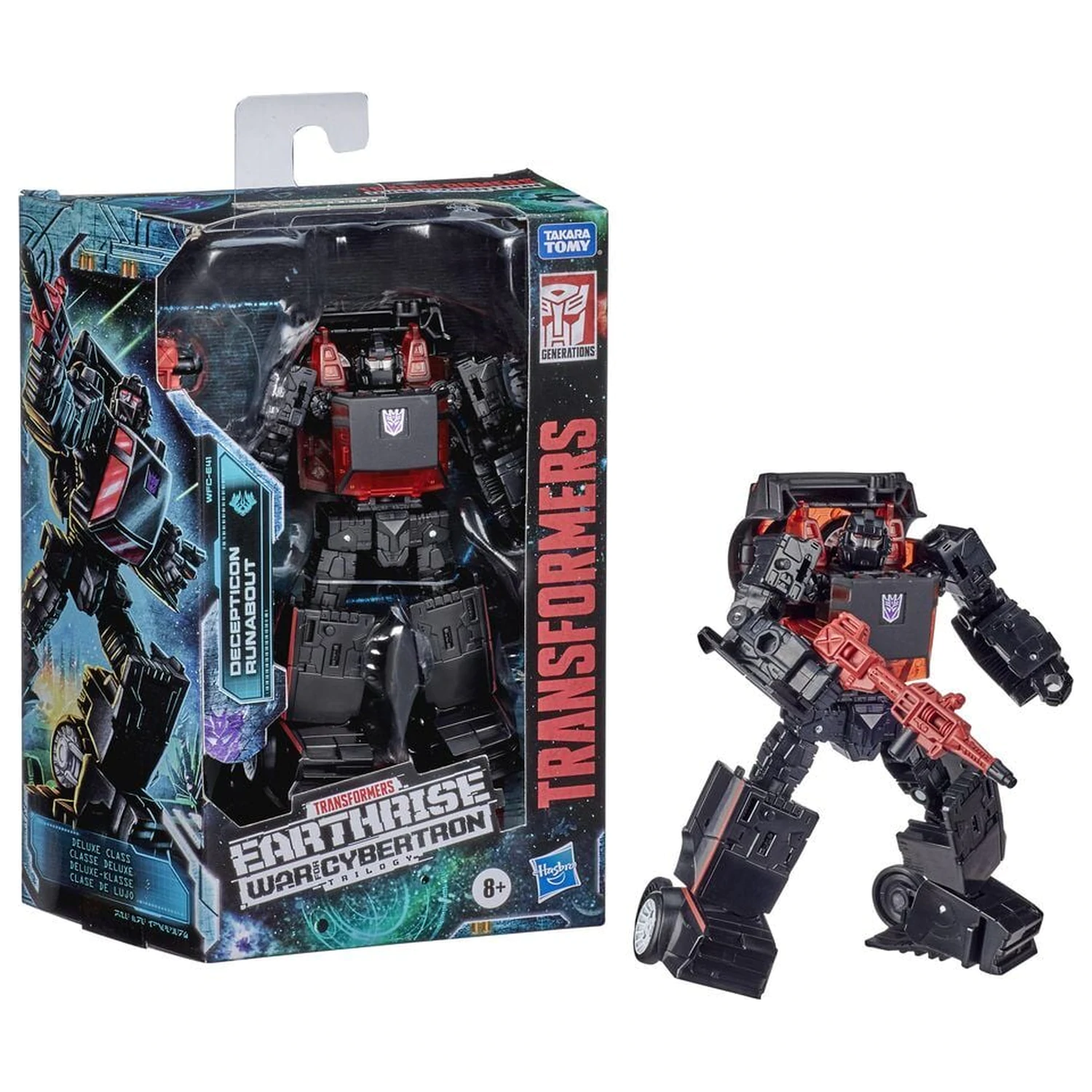 Transformers - Transformers Earthrise War For Cybertron Trilogy Decepticon Runabout figurka 14cm fotografii produktu