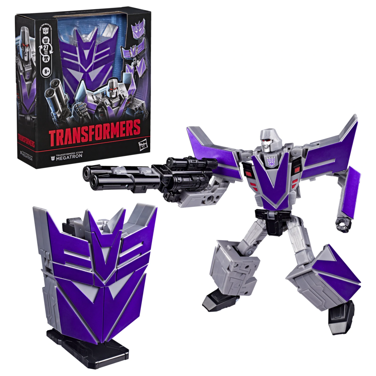 Transformers - Transformers Icons Megatron figurka 17cm fotografii produktu