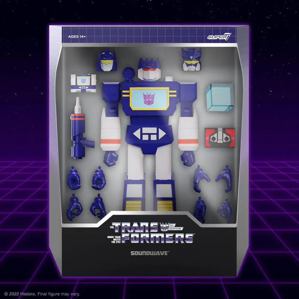 Transformers Ultimates akční figurka Soundwave G1 18 cm fotografii produktu