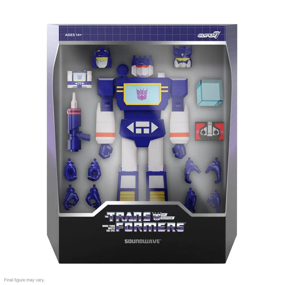 Transformers Ultimates akční figurka Soundwave G1 18 cm fotografii produktu