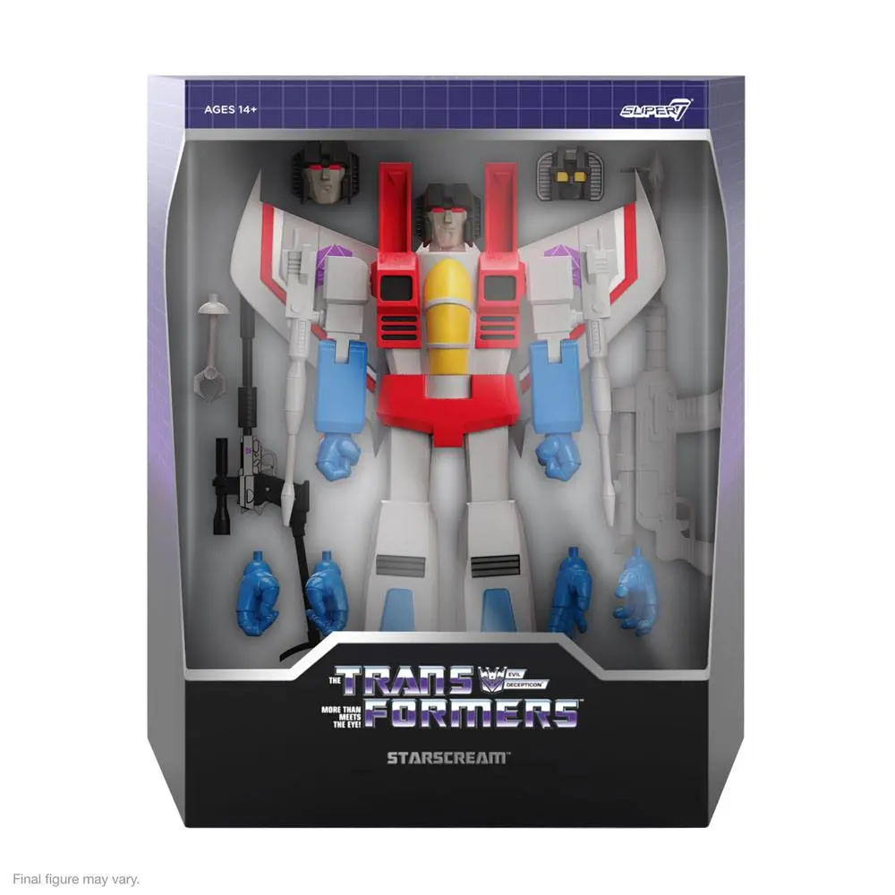 Transformers Ultimates akční figurka Starscream G1 18 cm fotografii produktu