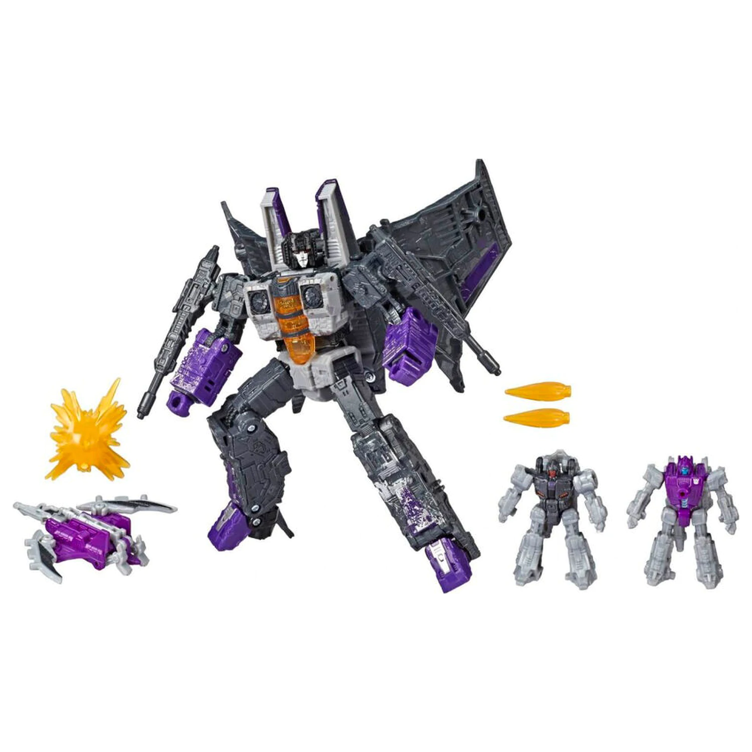Transformers War For Cybertron Decepticon Phantomstrike Squadron figurka 20cm fotografii produktu